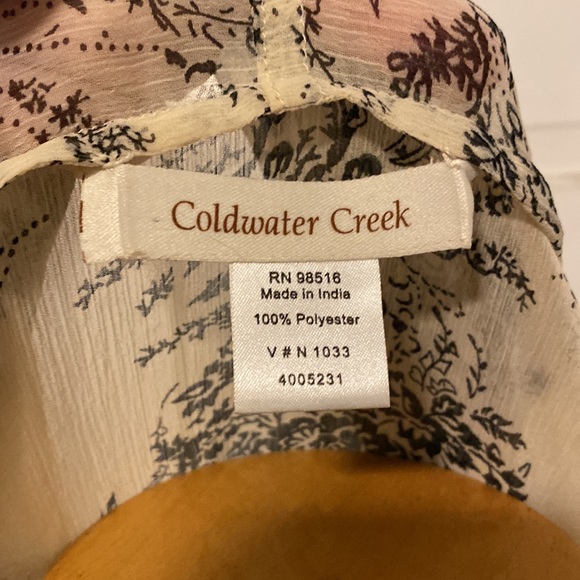 Coldwater Creek India Inspired Vest - Picture 2 of 4